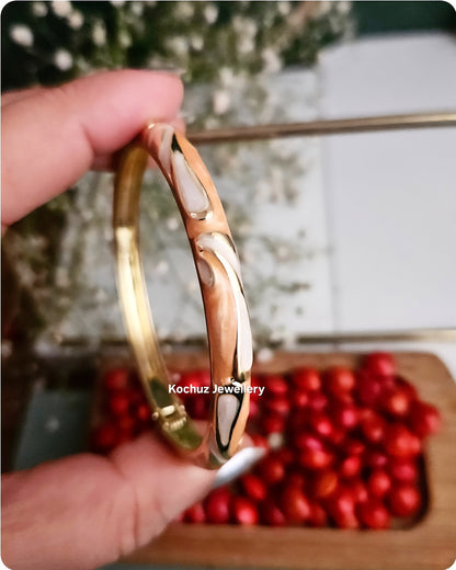 BANG1267 -Anti Tarnish Italian Enamel Meenakari Bangles
