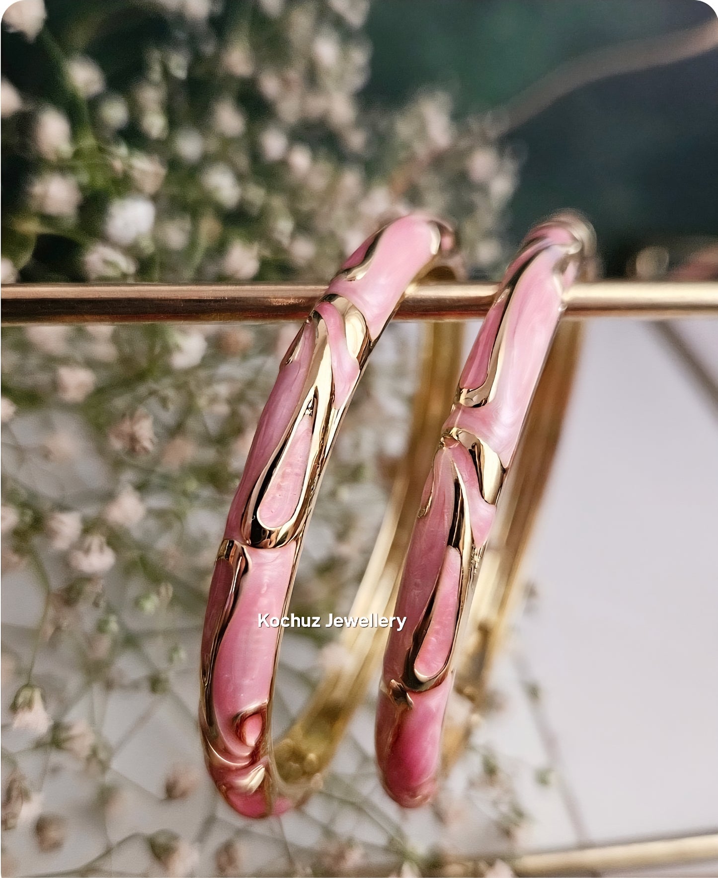 BANG1267 -Anti Tarnish Italian Enamel Meenakari Bangles