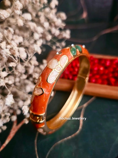 BANG1348 -Anti Tarnish Italian Enamel Meenakari Bangles