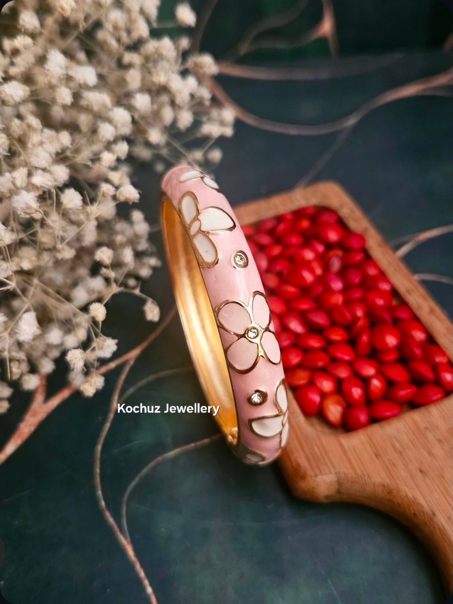 BANG1308 -Anti Tarnish Italian Enamel Meenakari Bangles