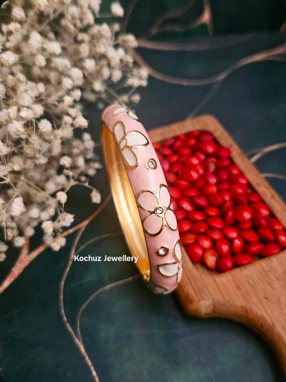 BANG1308 -Anti Tarnish Italian Enamel Meenakari Bangles