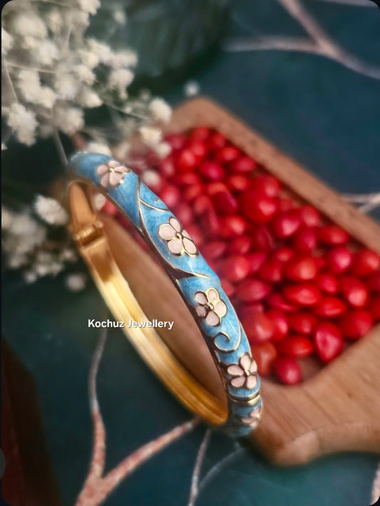 BANG1320 -Anti Tarnish Italian Enamel Meenakari Bangles