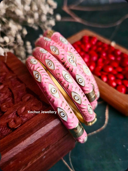 BANG1336 -Anti Tarnish Italian Enamel Meenakari Bangles