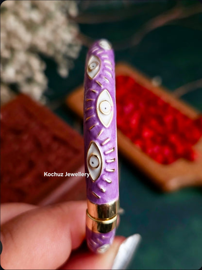 BANG1337 -Anti Tarnish Italian Enamel Meenakari Bangles