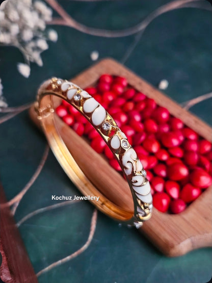 BANG1335-Anti Tarnish Italian Enamel Meenakari Bangles