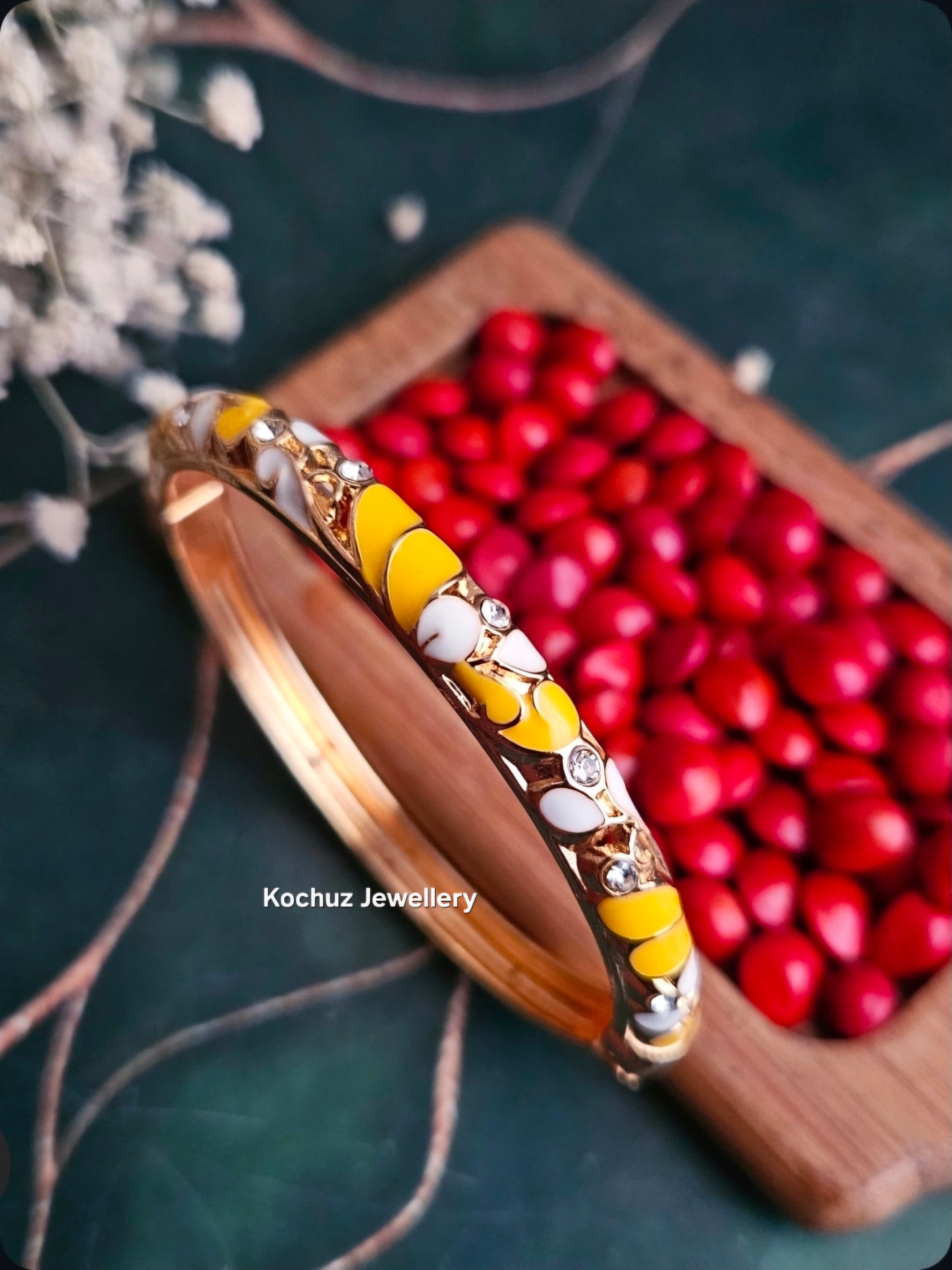 BANG1328-Anti Tarnish Italian Enamel Meenakari Bangles