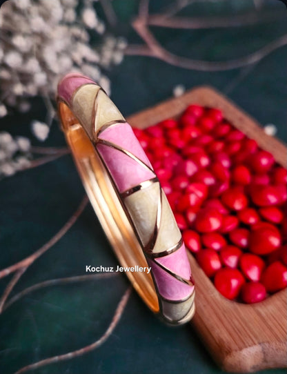 BANG1333 -Anti Tarnish Italian Enamel Meenakari Bangles