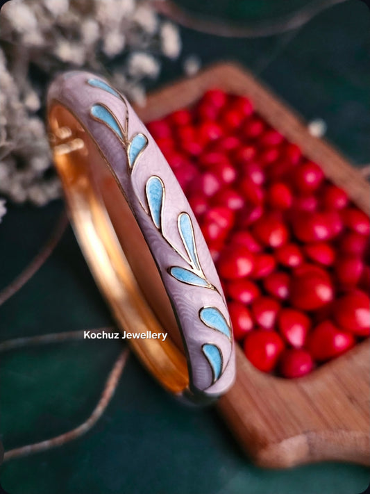 BANG1329 -Anti Tarnish Italian Enamel Meenakari Bangles