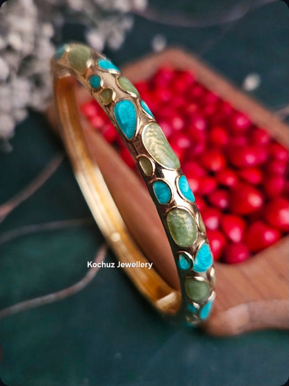 BANG1330 -Anti Tarnish Italian Enamel Meenakari Bangles