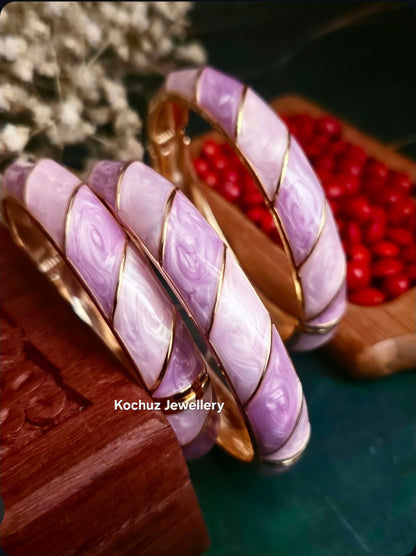 BANG1339 -Anti Tarnish Italian Enamel Meenakari Bangles