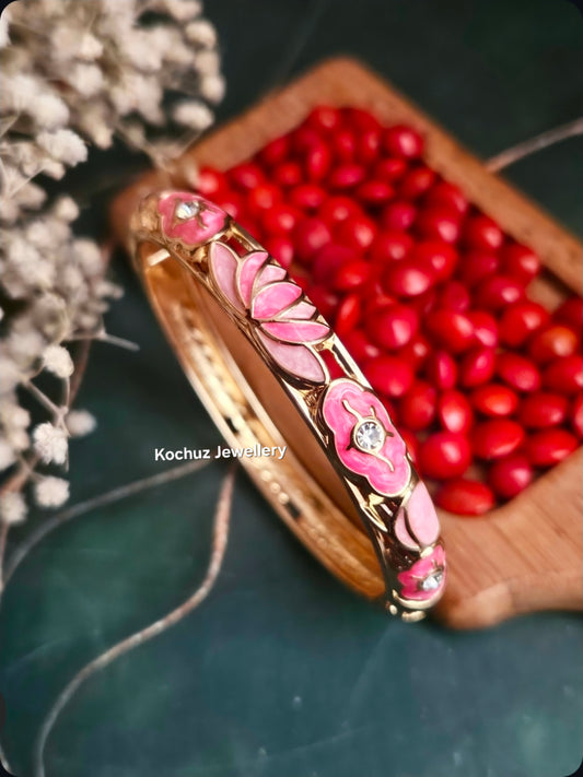BANG1340 -Anti Tarnish Italian Enamel Meenakari Bangles