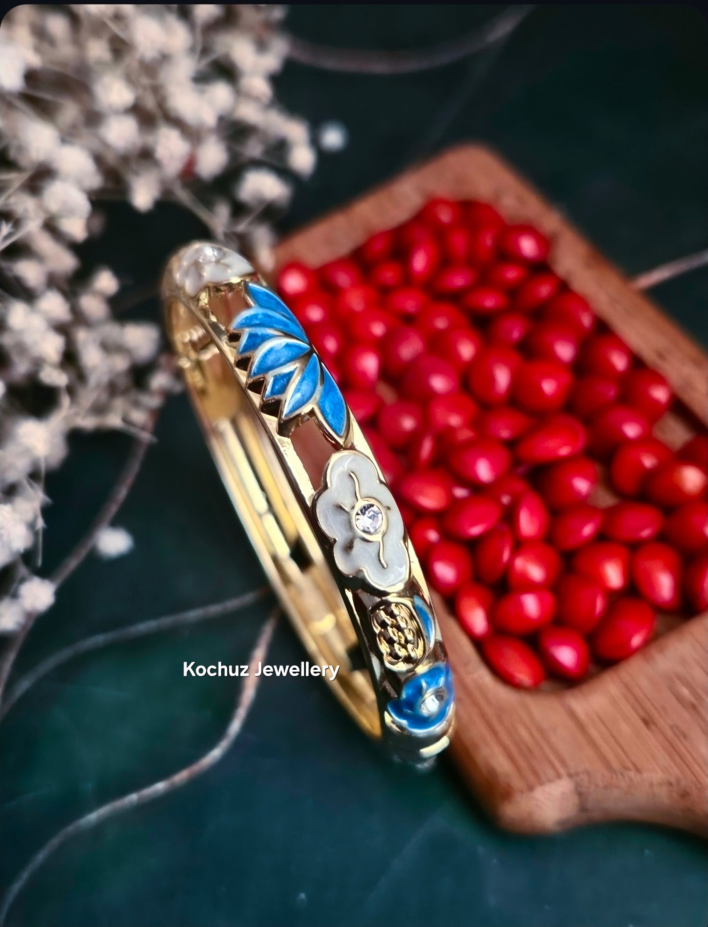 BANG1341 -Anti Tarnish Italian Enamel Meenakari Bangles