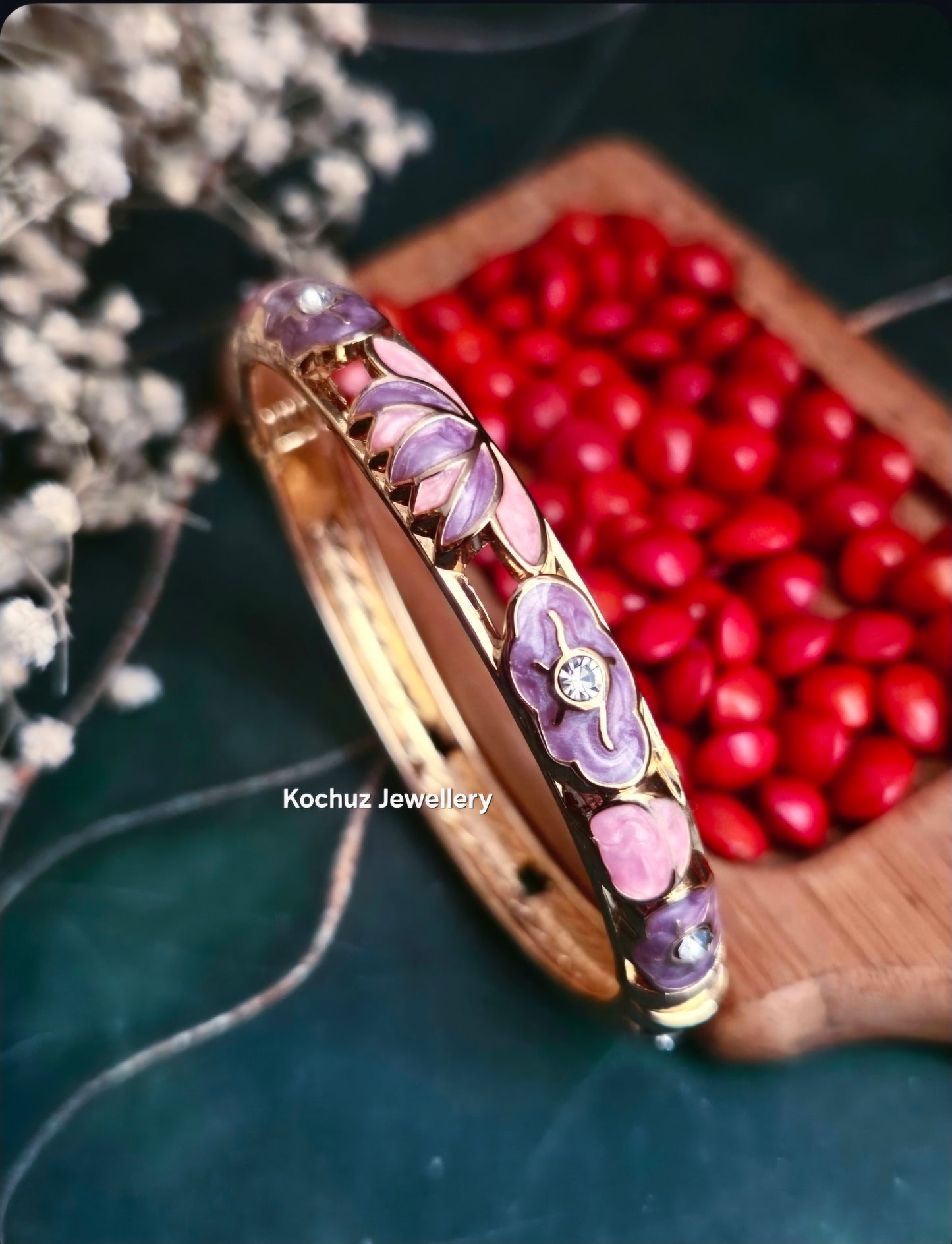 BANG1342 -Anti Tarnish Italian Enamel Meenakari Bangles