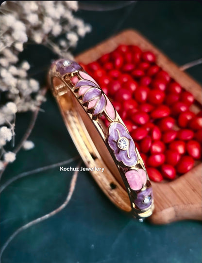 BANG1342 -Anti Tarnish Italian Enamel Meenakari Bangles