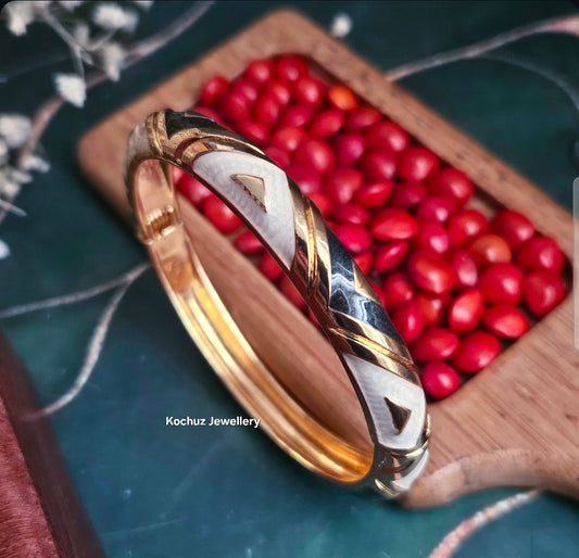 BANG1343 -Anti Tarnish Italian Enamel Meenakari Bangles