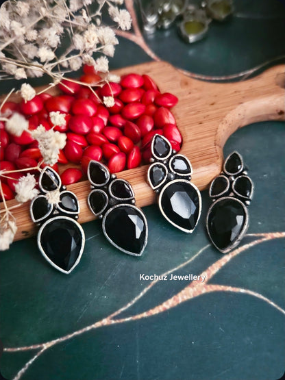 EAR1274-Silver Look Alike Studs