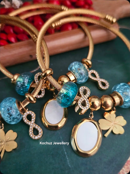 BANG1351 -Anti Tarnish Charm Bracelet