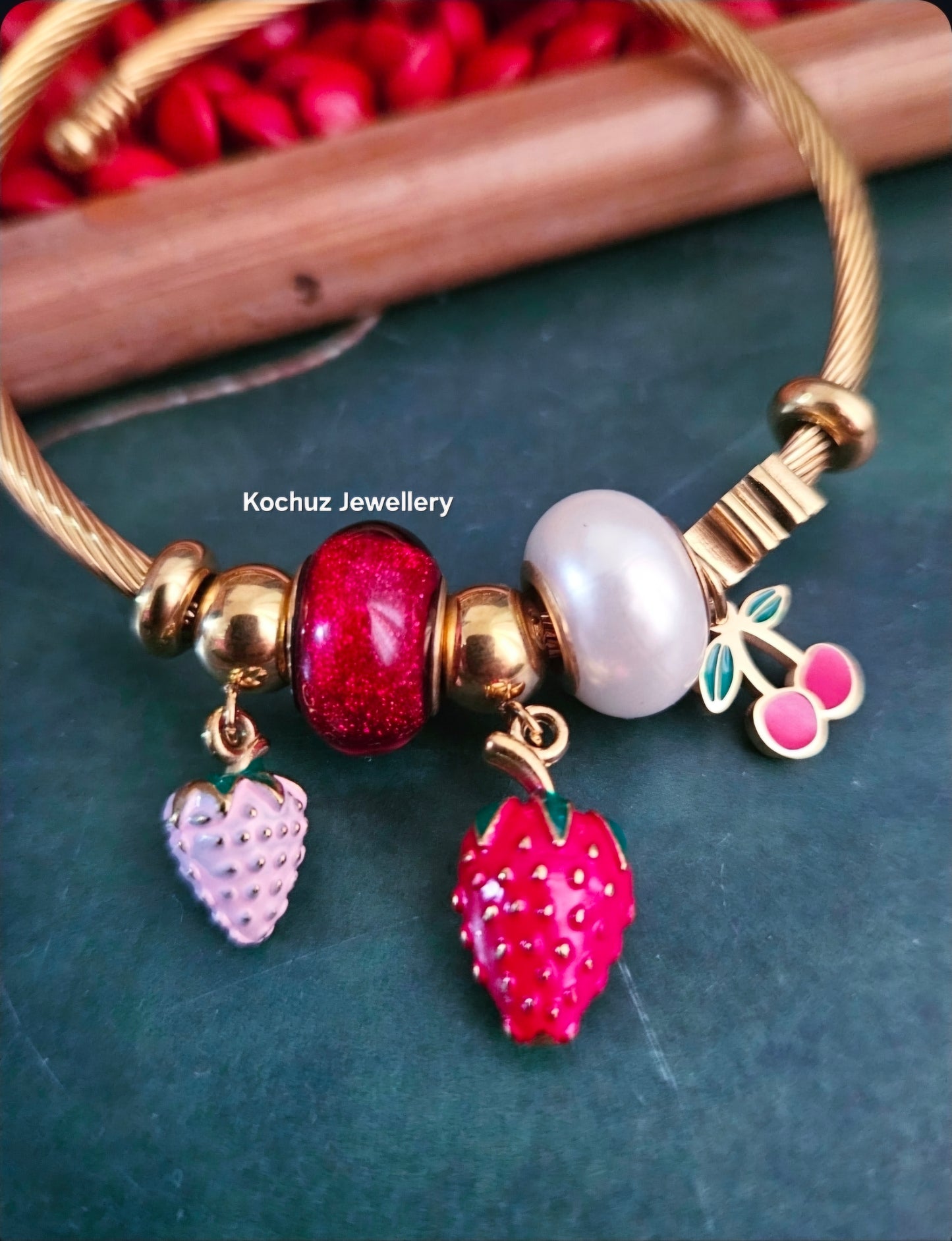 BANG1353 -Anti Tarnish Charm Bracelet