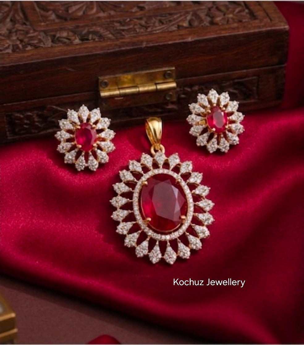 PEND1014 - AD Replica Pendent Set - 3 colours