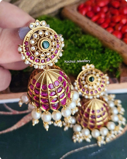 EAR1196 - Traditional Statement Jhumka