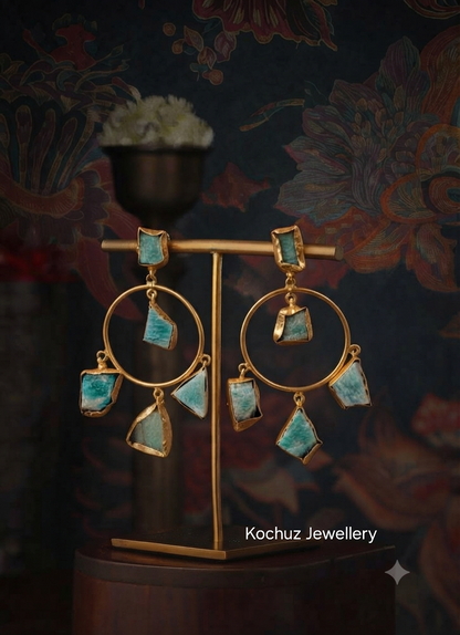 EAR1256 -Natural Stone Earrings