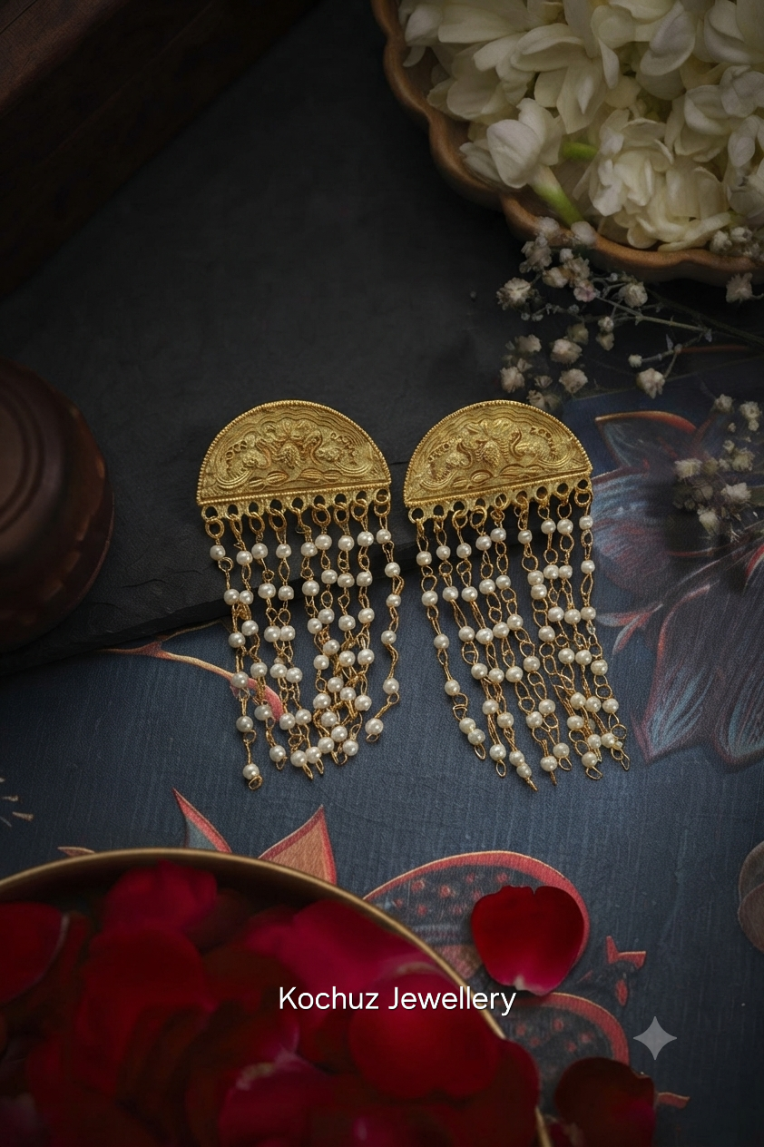 EAR1315 - Glass Stone Minimal Earrings