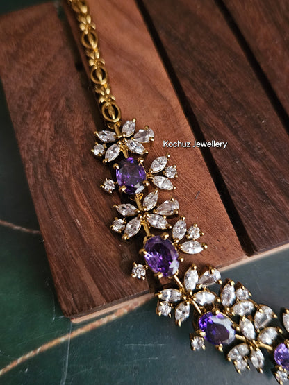 NECK1181 - Zircon Stone Neckpiece