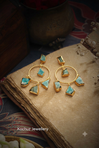 EAR1256 -Natural Stone Earrings