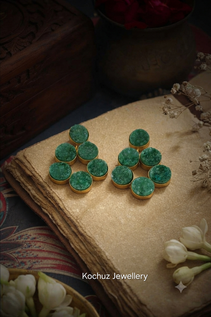 EAR1061 - Druzy Earrings