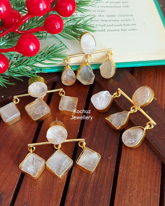 EAR1050 - Natural Stone Earrings